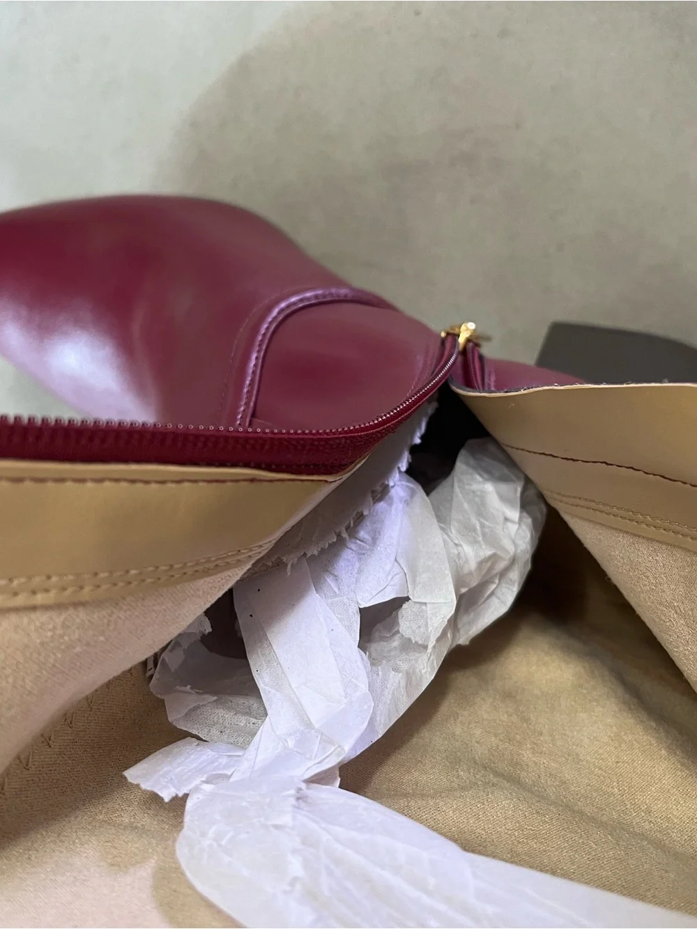 Michael Kors Carmen Riding Boots in the color Mulberry Size 11 - Picture 10 of 16